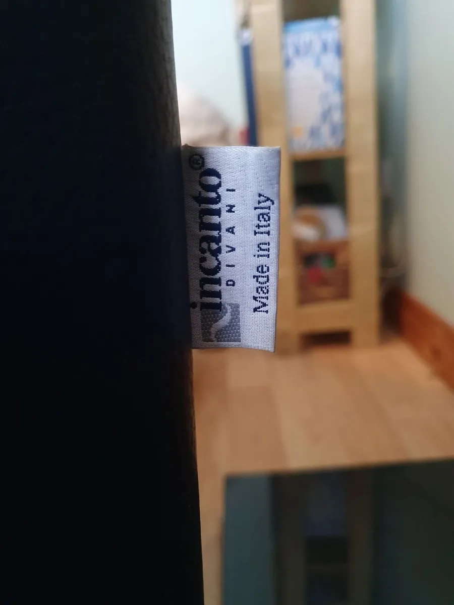 Incanto Italian Leather Sofa set - Image 2