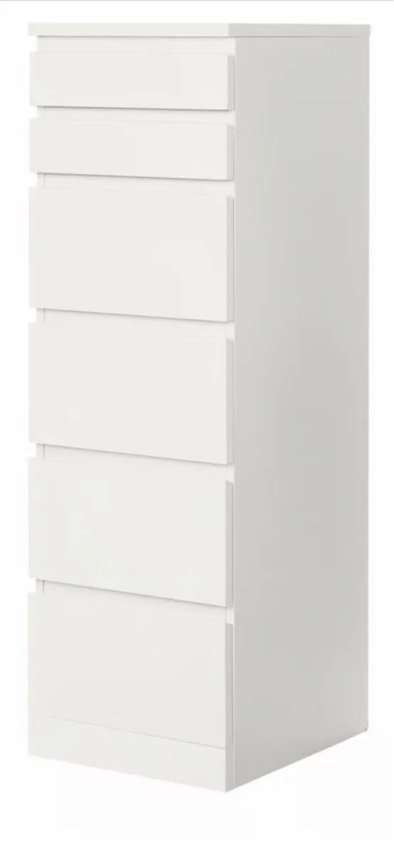 IKEA Malm 6 drawer chest