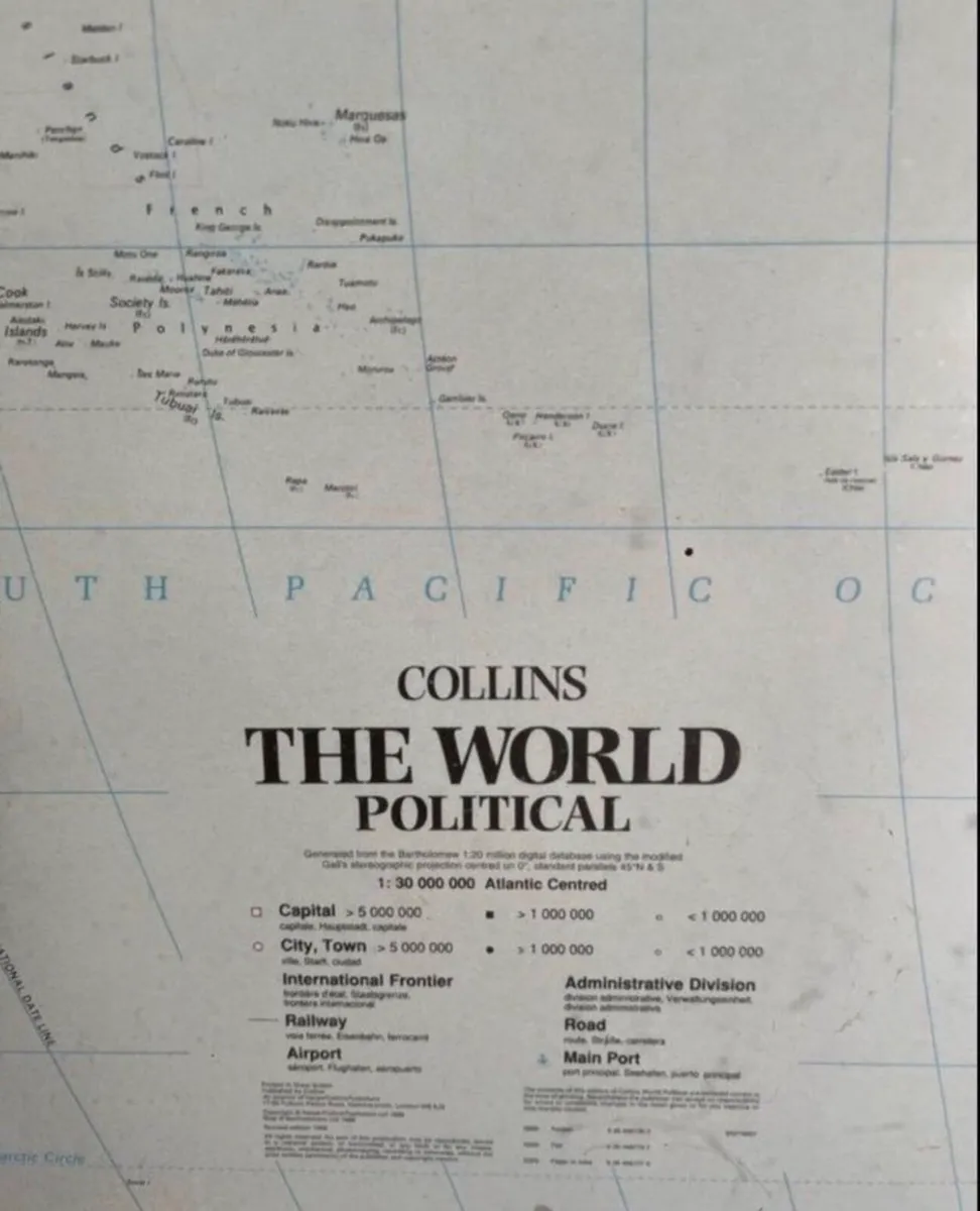 1999 Map of the World - Image 3