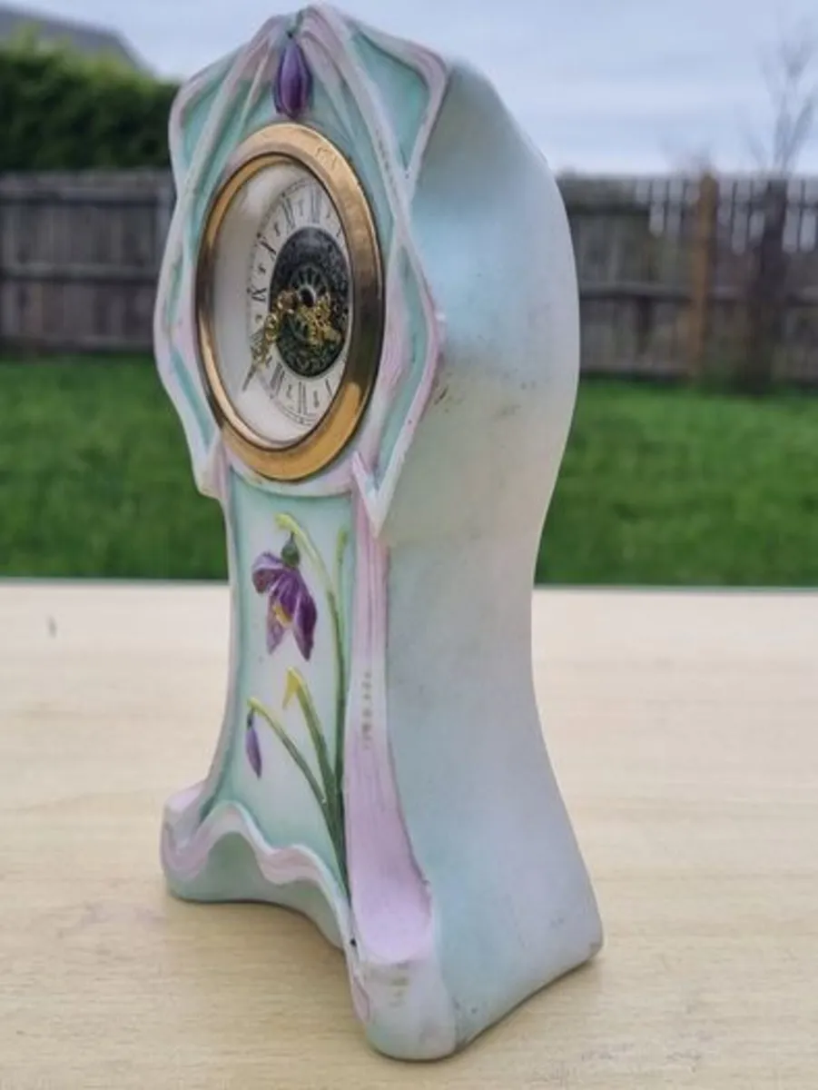 German Art Nouveau clock - Image 3