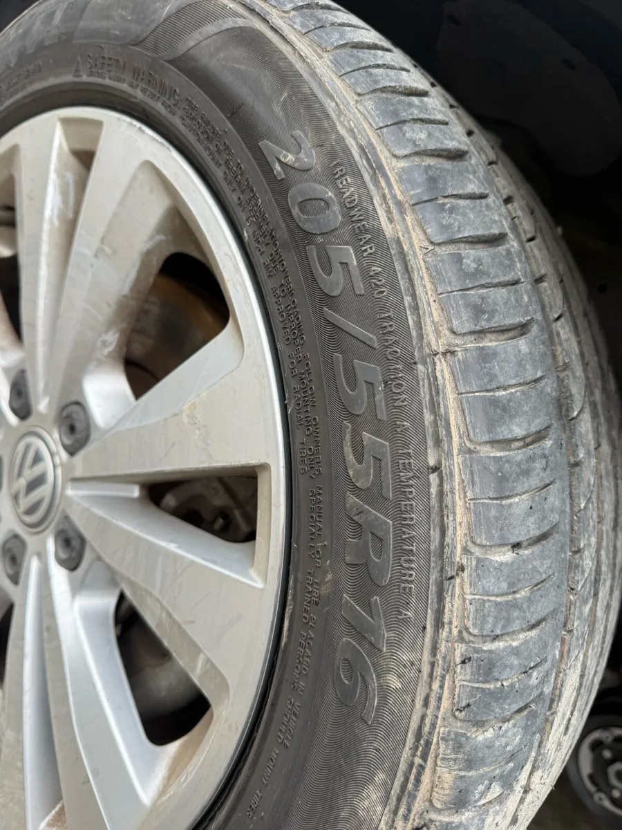 VW set of alloys 5x112 - Image 3