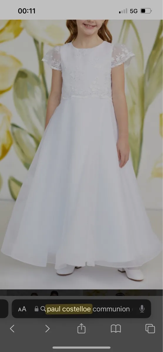 Communion dress Paul Costelloe - Image 1