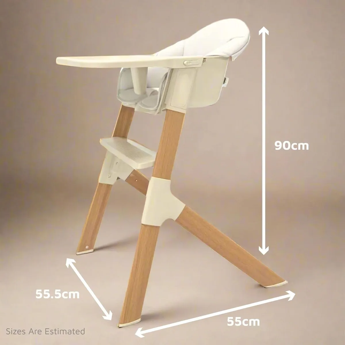 MICO Highchair - Stylish Scandi Style Modern Baby - Image 3