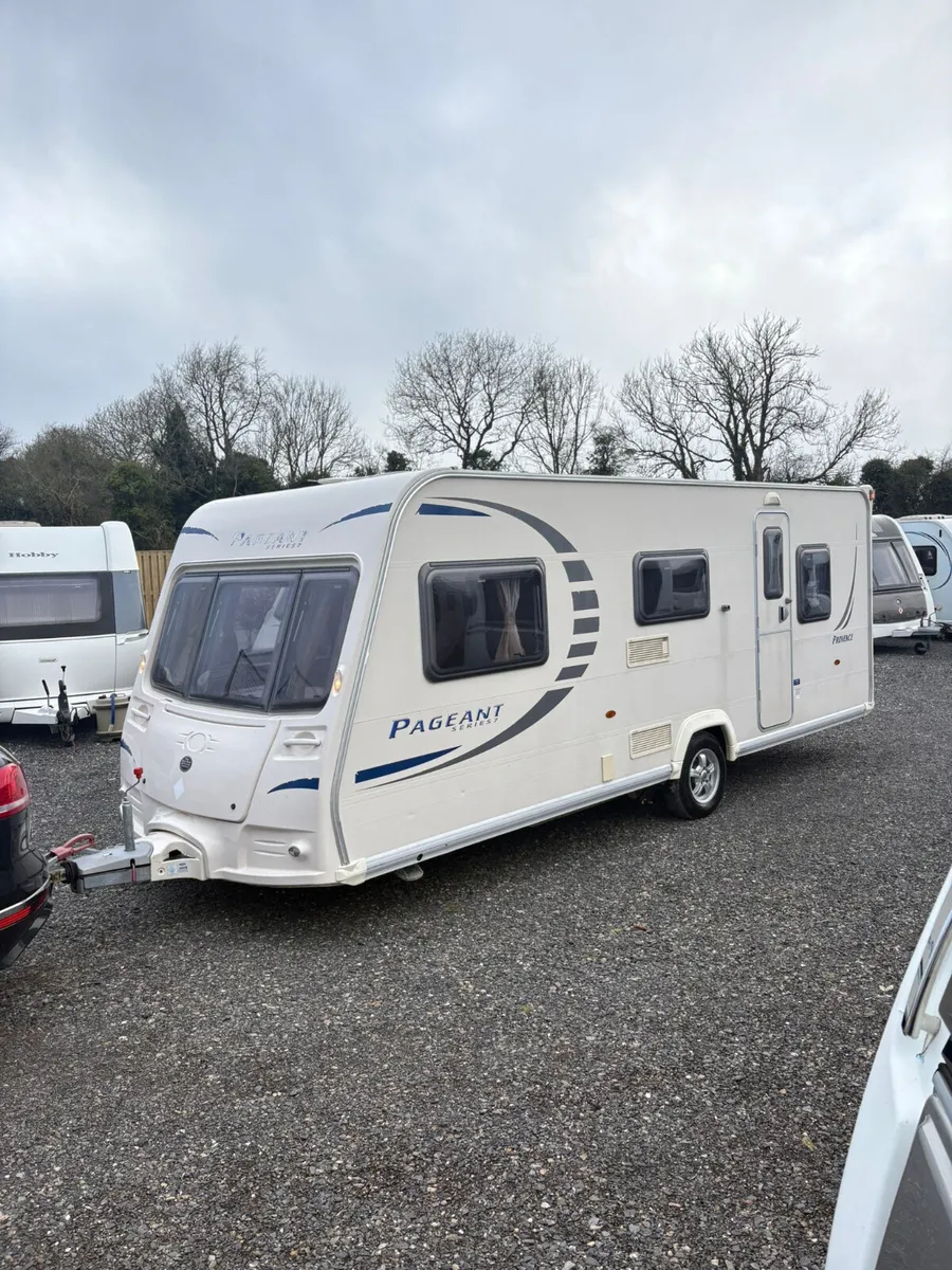 Bailey Pageant 5 Berth Side Washroom Caravan - Image 1
