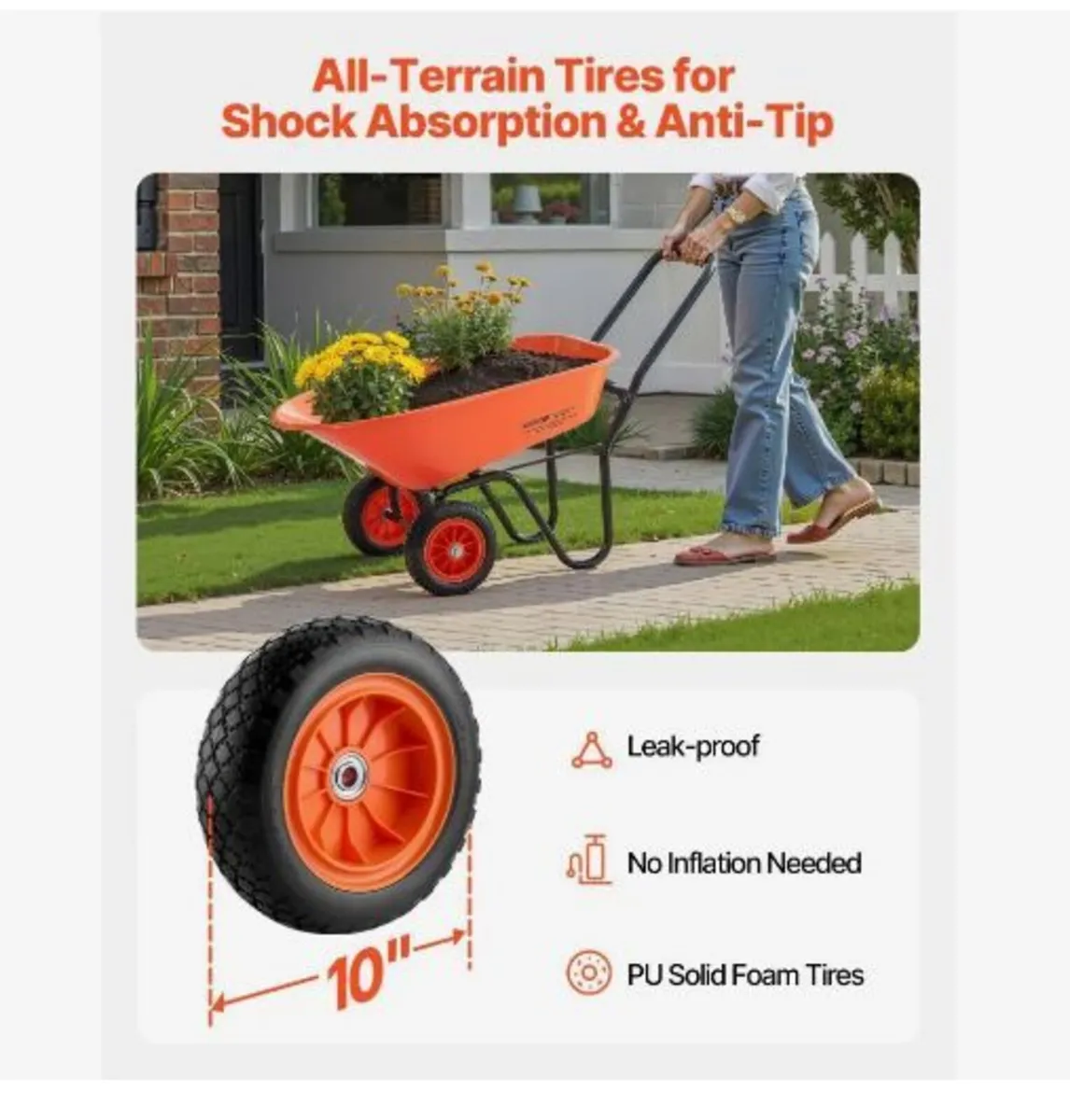 Wheelbarrow Cart - Image 4