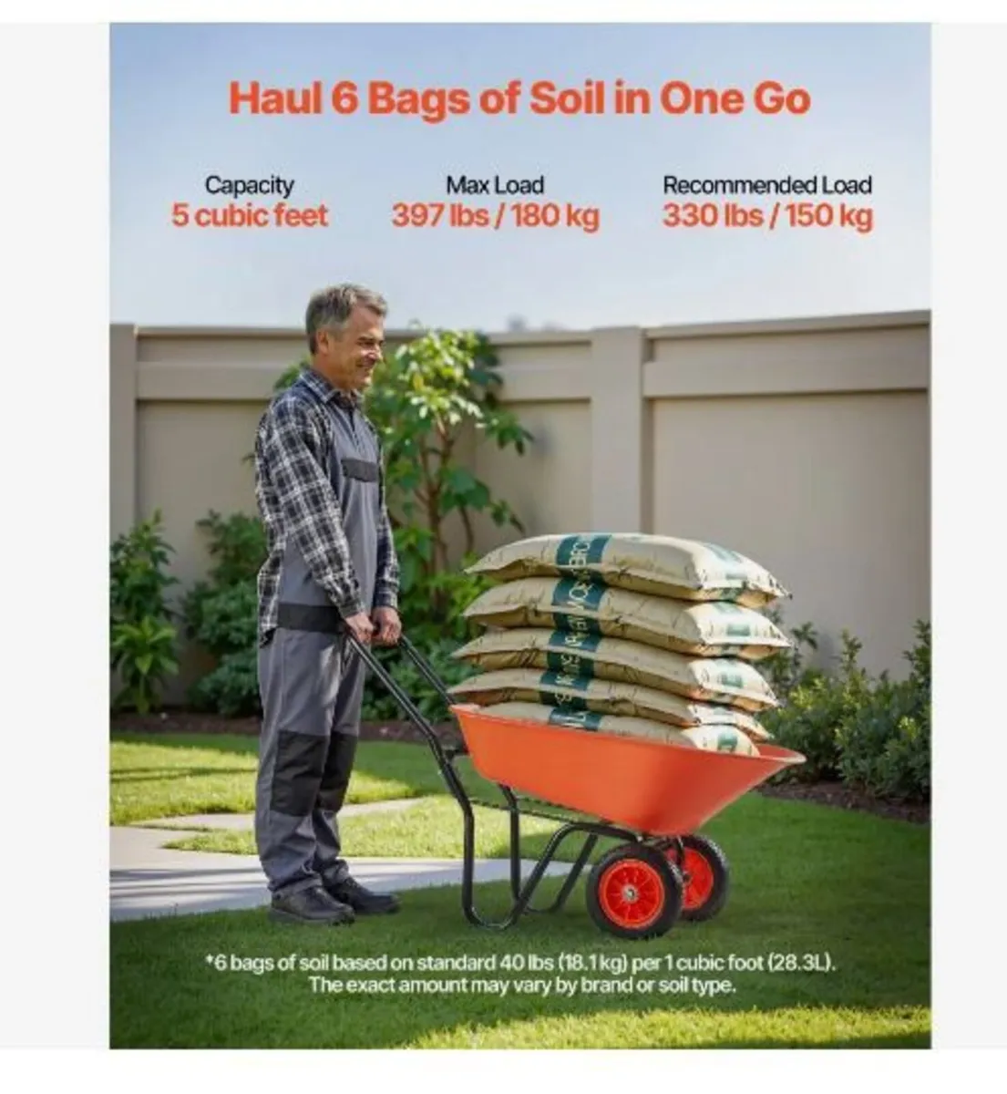 Wheelbarrow Cart - Image 2