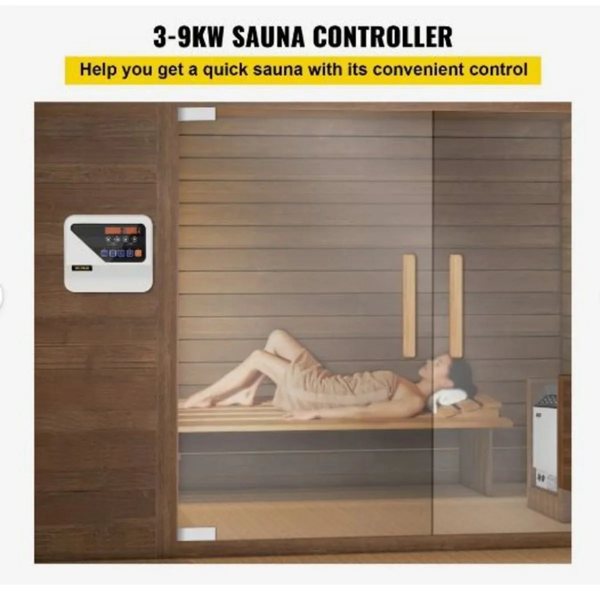 External Sauna Heater Controller for 3KW-9KW - Image 2