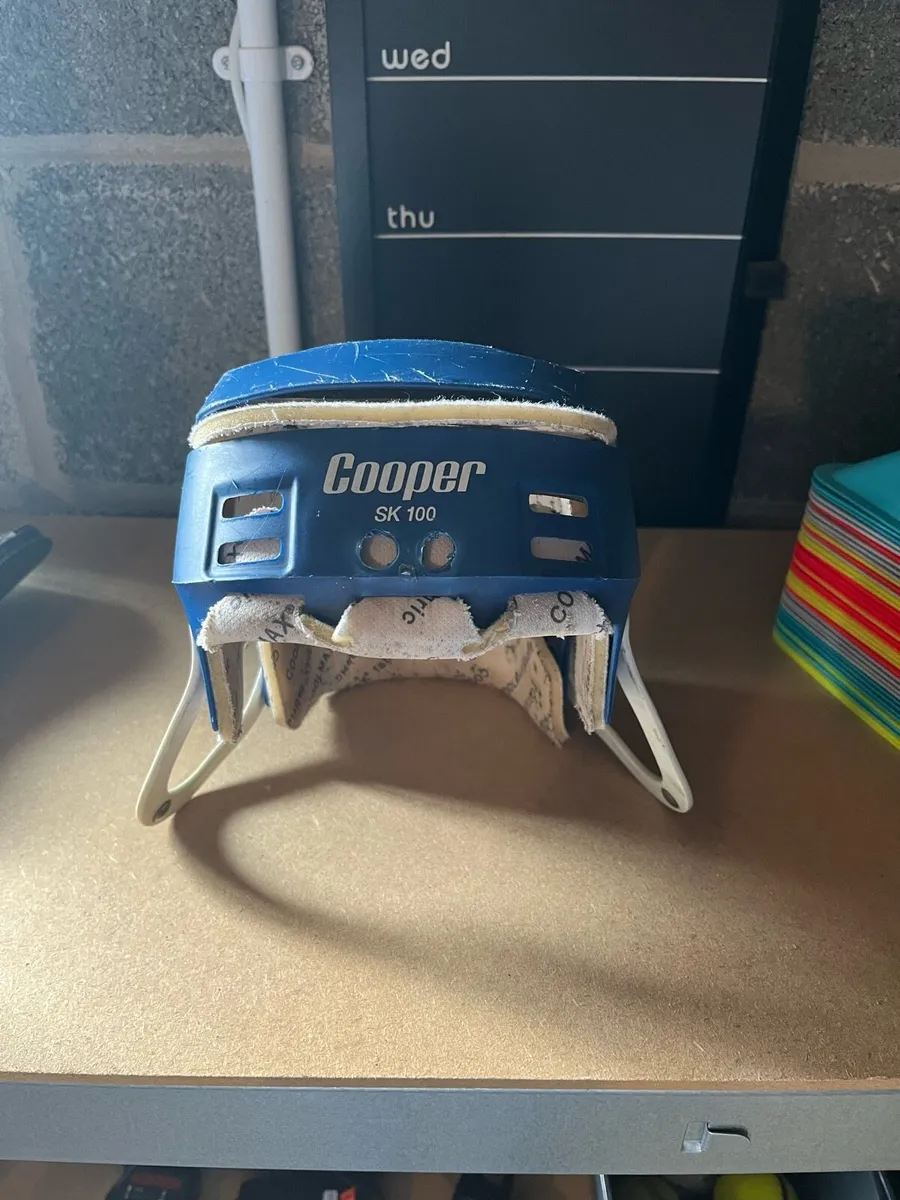 blue cooper helmet - Image 1