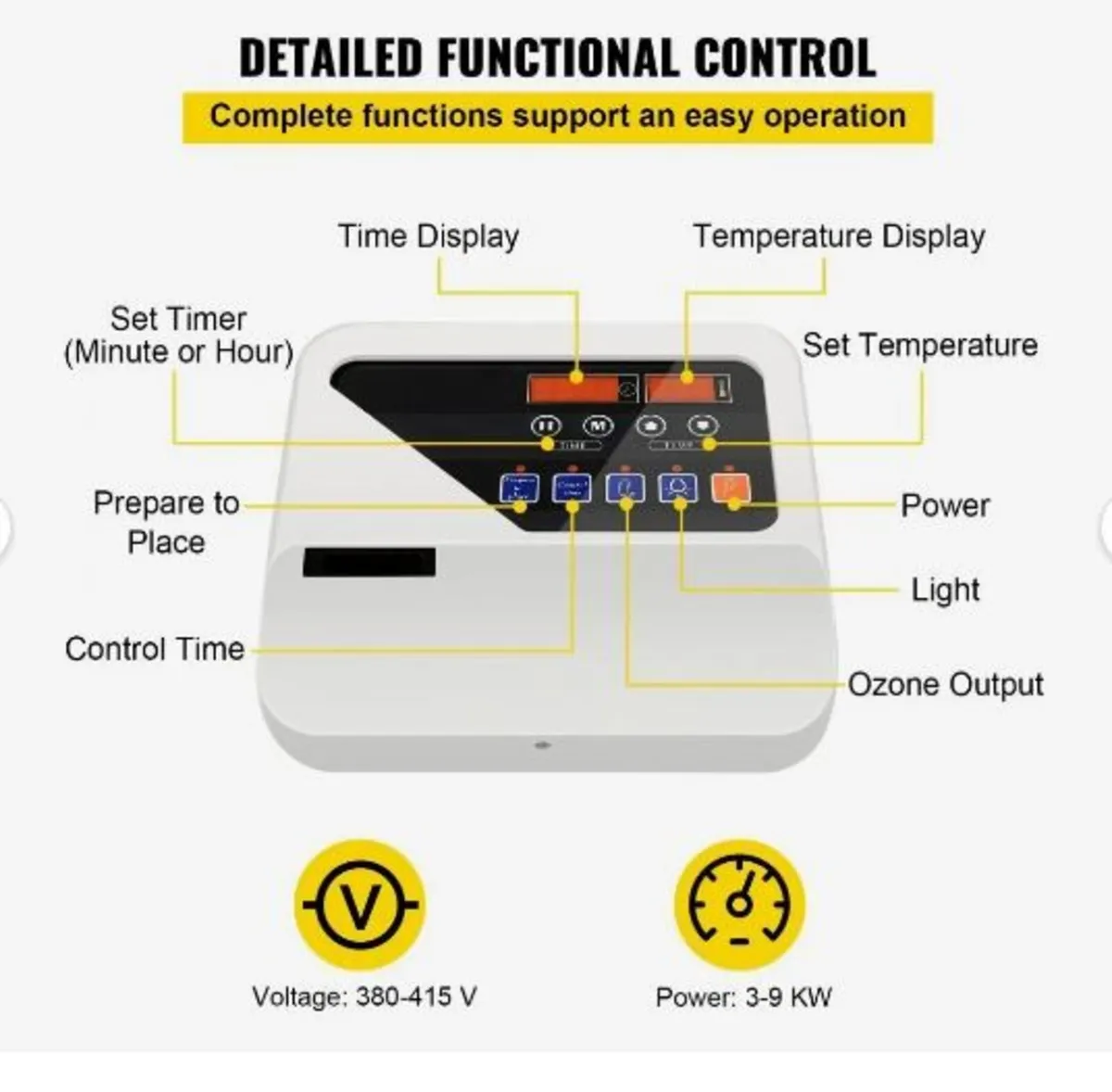 External Sauna Heater Controller for 3KW-9KW - Image 3