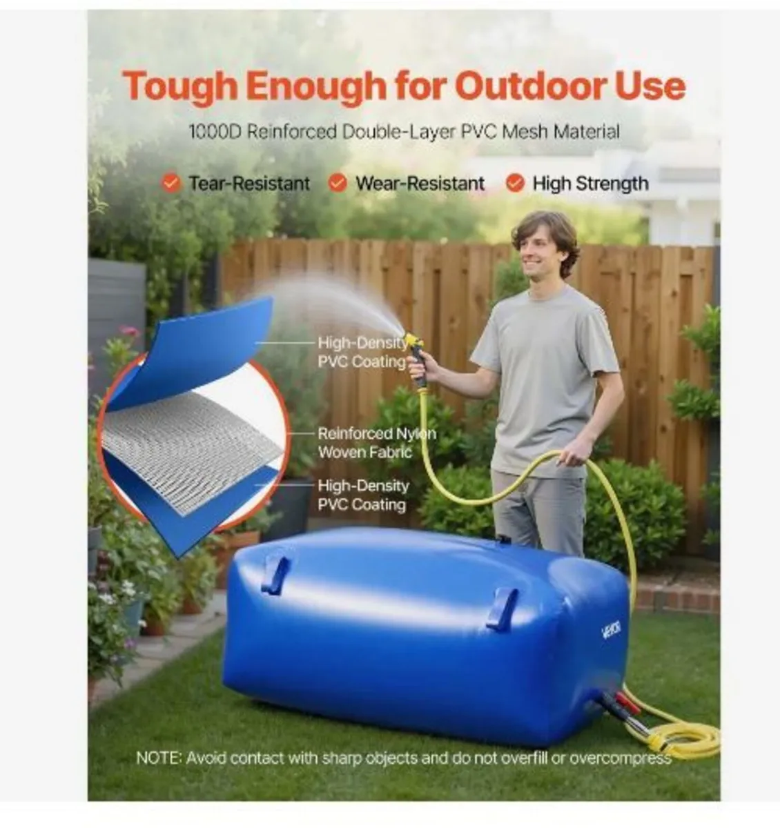 Water Storage Bladder, 540L - Image 4