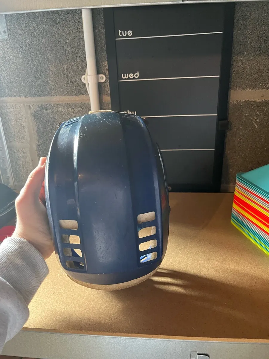Oldstyle blue cooper helmet - Image 3