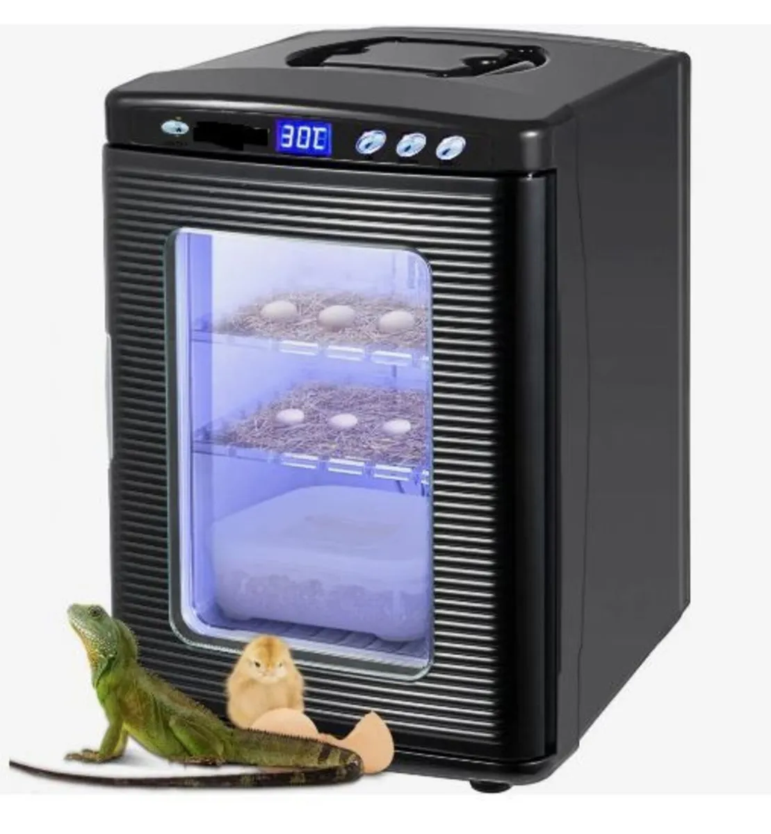 Black Reptile Incubator 25L Scientific Lab - Image 1