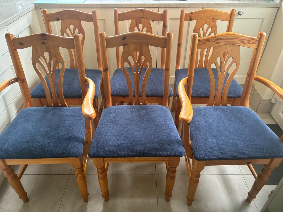 6 Dining chairs