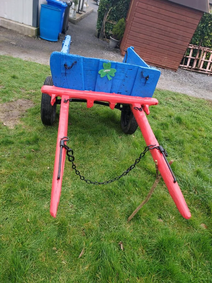 Vintage Donkey cart - Image 2