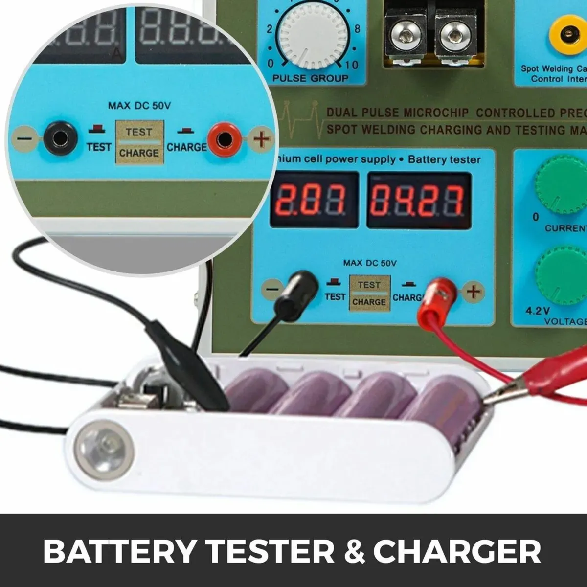 [60A] 2 In 1 LED Pulse Battery Spot Welder - Image 2