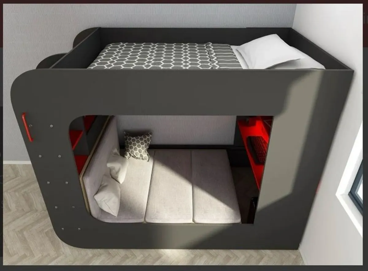Large Pod Gaming Bunk Bed - Image 3