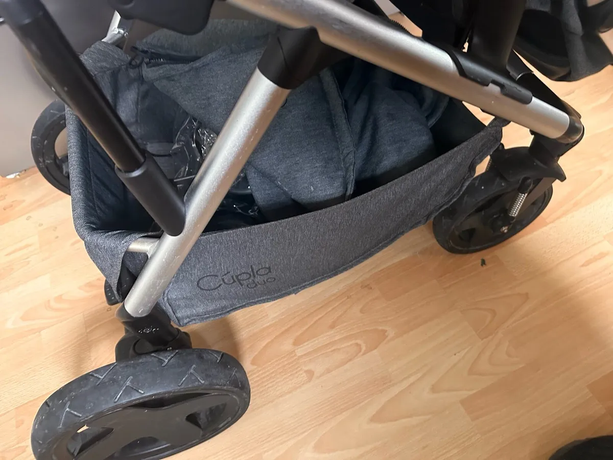Cupla Duo Twin Pram - Image 4