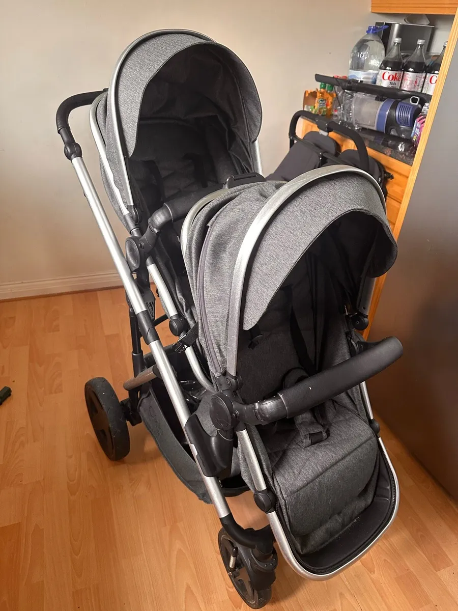 Cupla Duo Twin Pram - Image 2