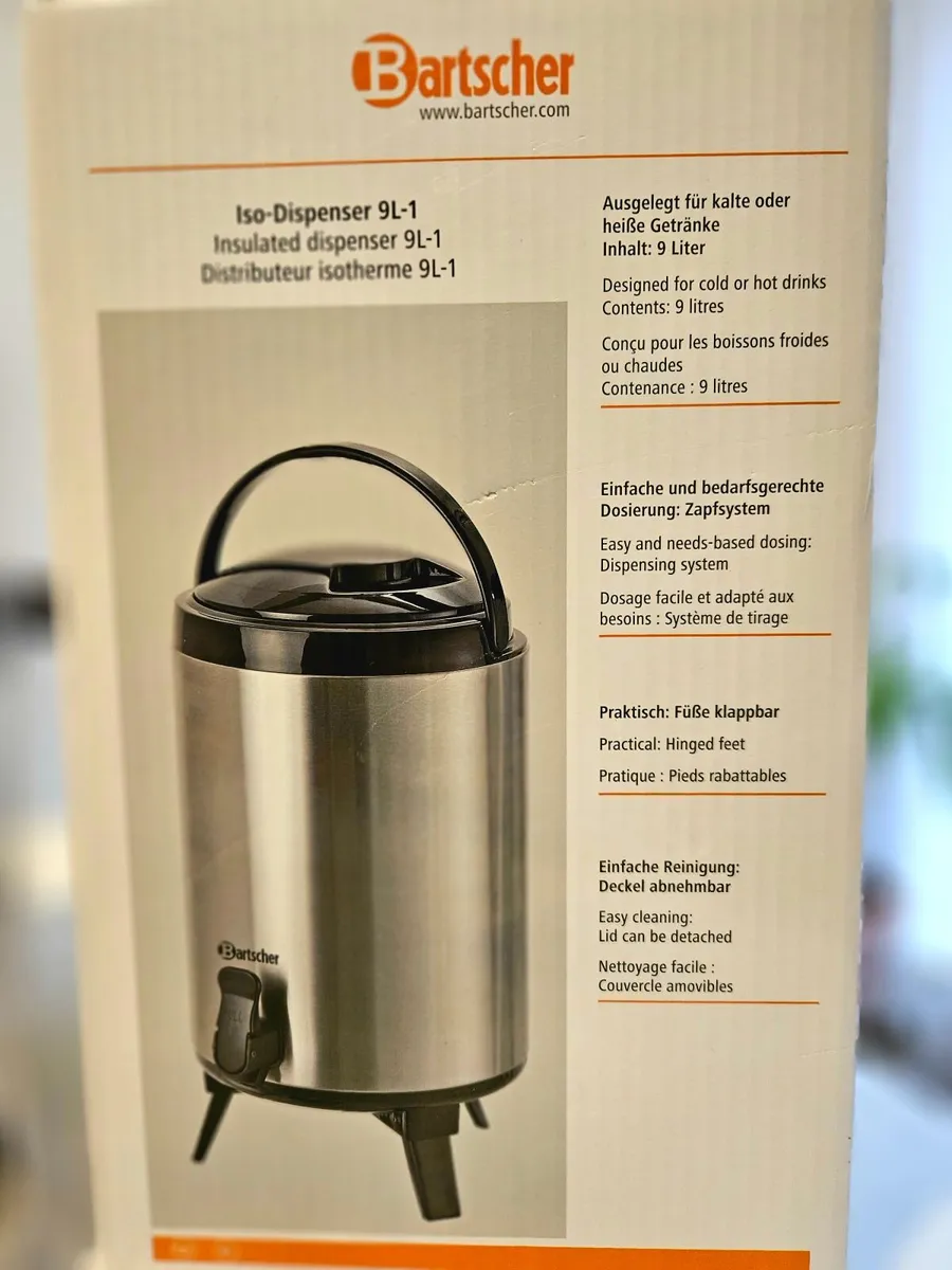 Bartscher Insulated Beverage Dispenser 9L - Image 1
