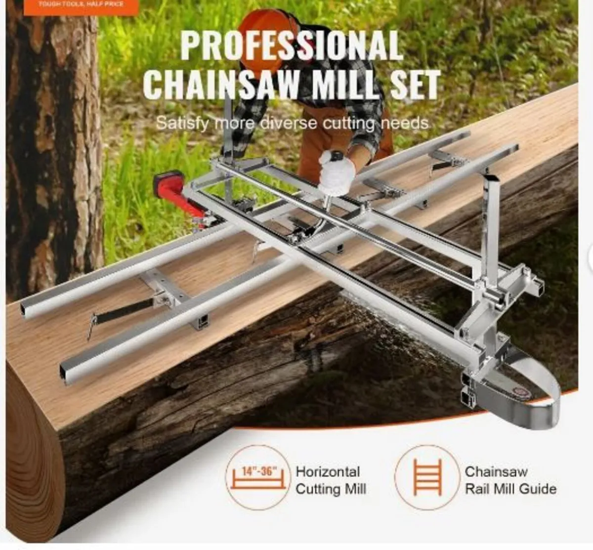 Chainsaw Mill and Rail Mill Guide System - Image 2