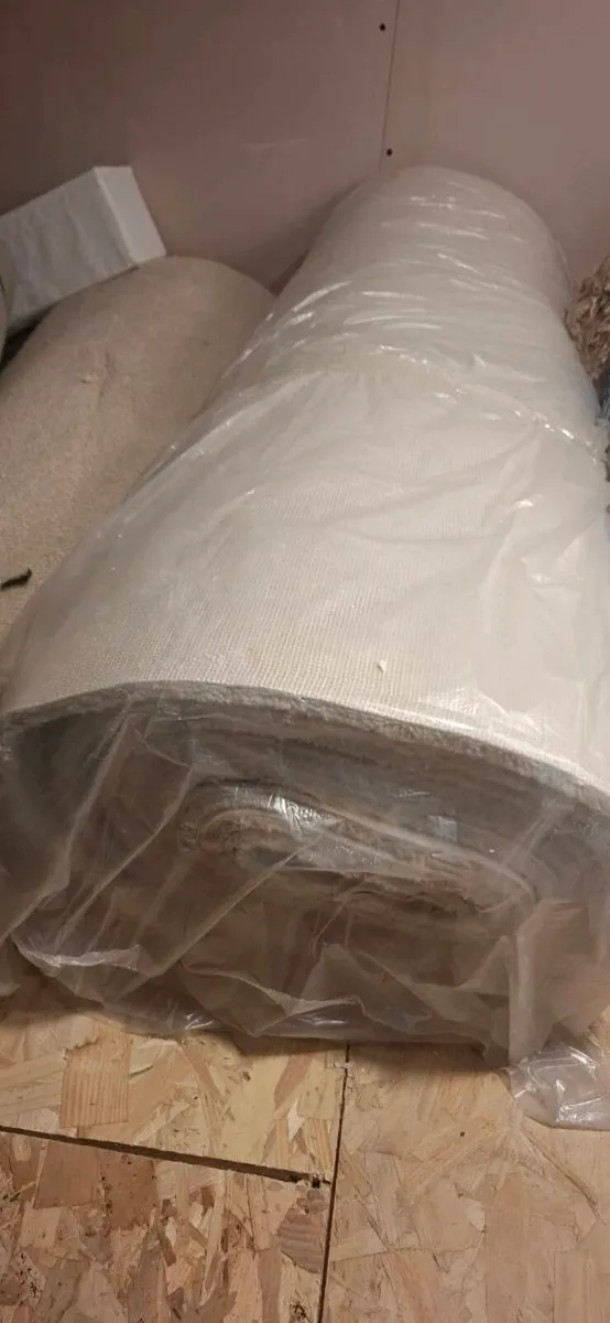 Carpet Roll + Offcut – Beige (1.08m Wide, 5m + 2m) - Image 1