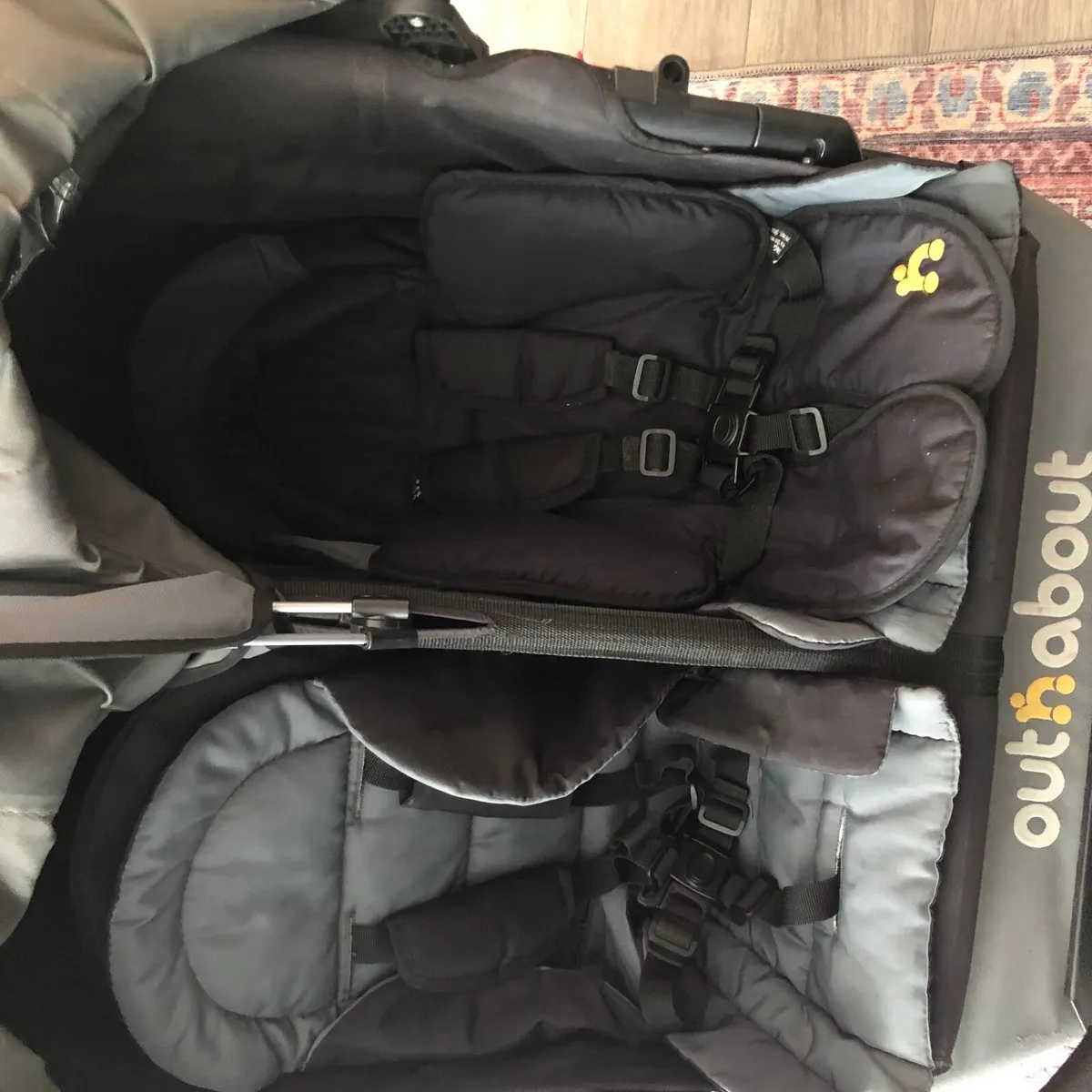 Double Out and About Nipper with accessories - Image 3