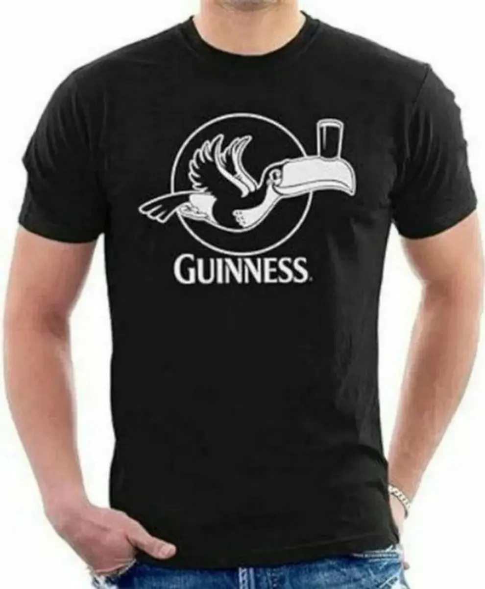 BNWT Guinness Hoodie/T-Shirt/Open Size - Image 3