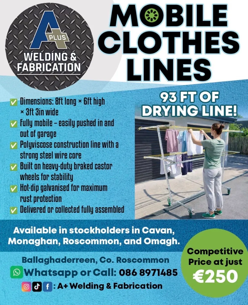 Mobile washing lines - Image 1