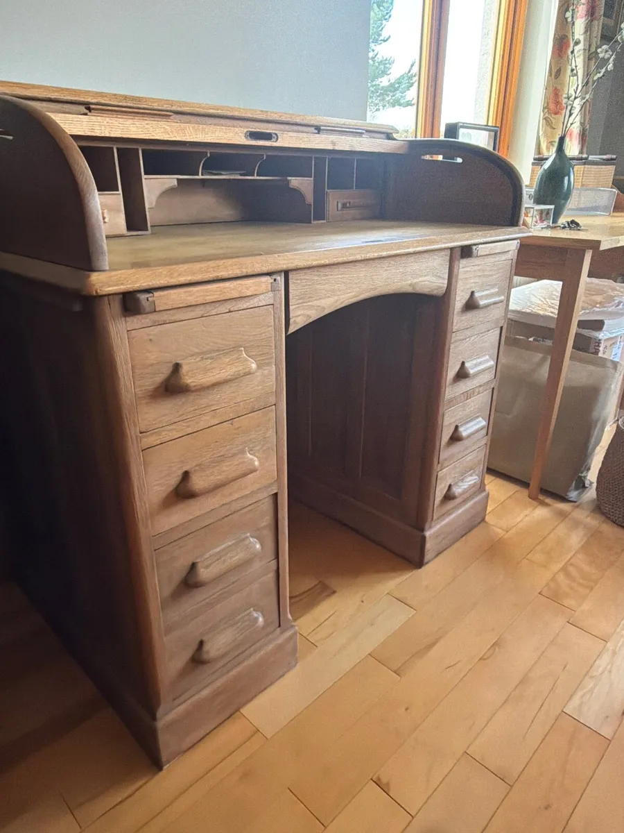 Roll top Desk - Image 3