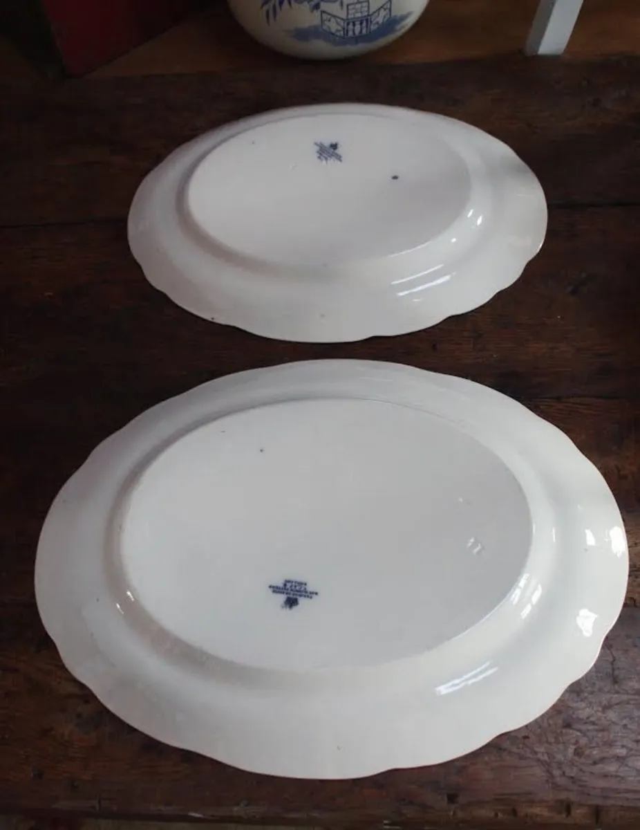Two Antique Platters - Image 2