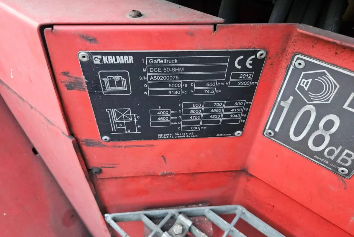 2012 kalmar 5 ton - Image 4