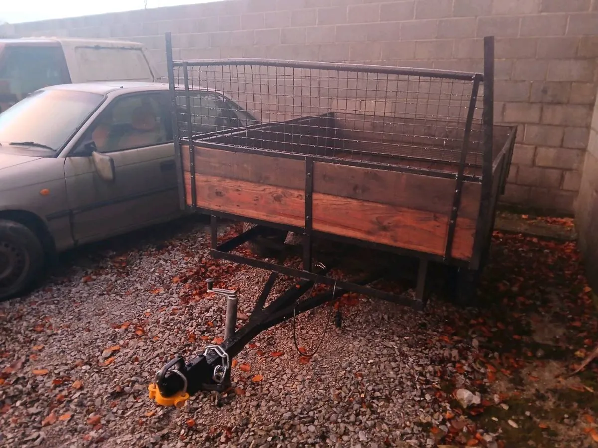 8ft x 6ft car trailer - Image 2