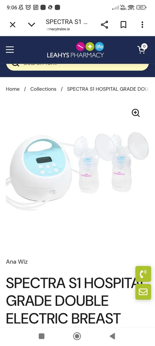 Spectra S1 Breast pump