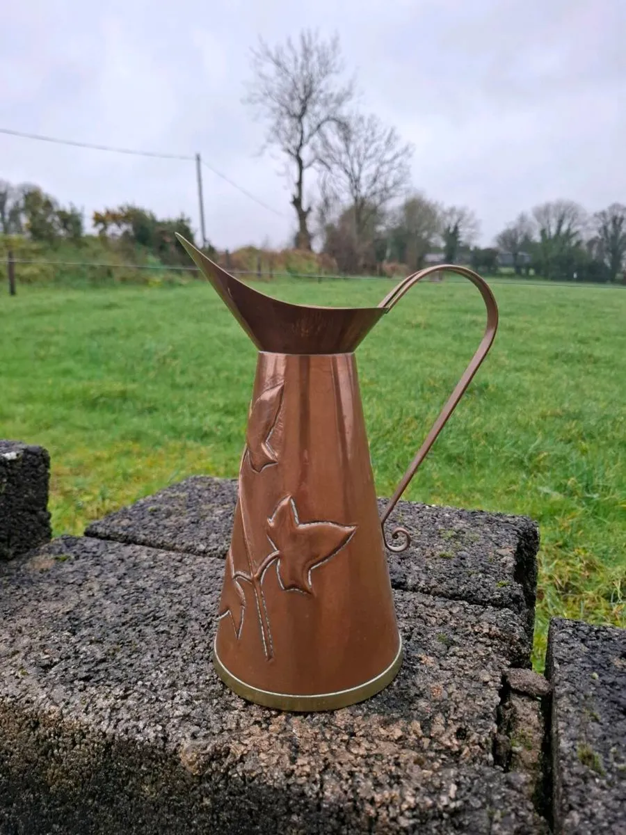 Copper pitcher - Image 1