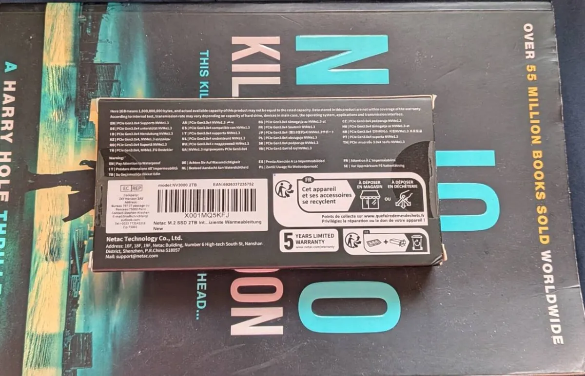 Netac 2TB Gen3 SSD - price firm - 5 years warranty - Image 2
