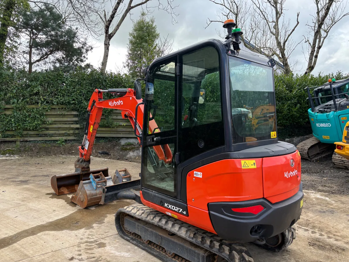 2023 Kubota kx027-4 (only 760 hours) - Image 2