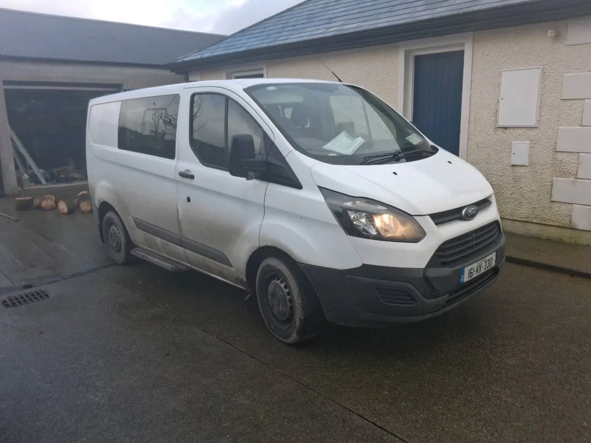 Ford transit custom crewcab 6 seater - Image 1