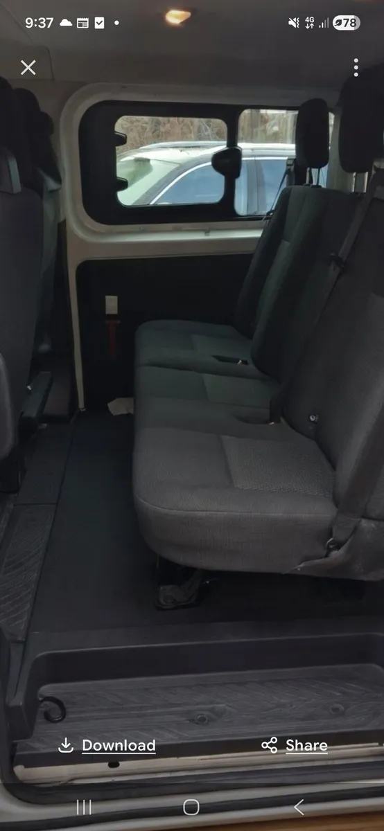 Ford transit custom crewcab 6 seater - Image 3