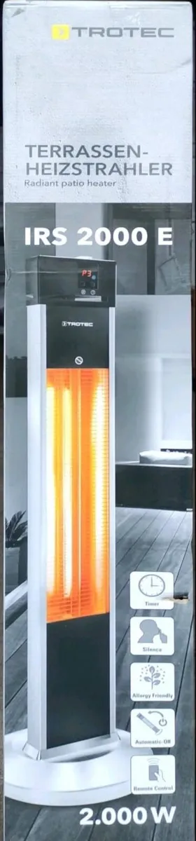 Radiant Patio Heater IRS  2000 e 2000w - Image 3
