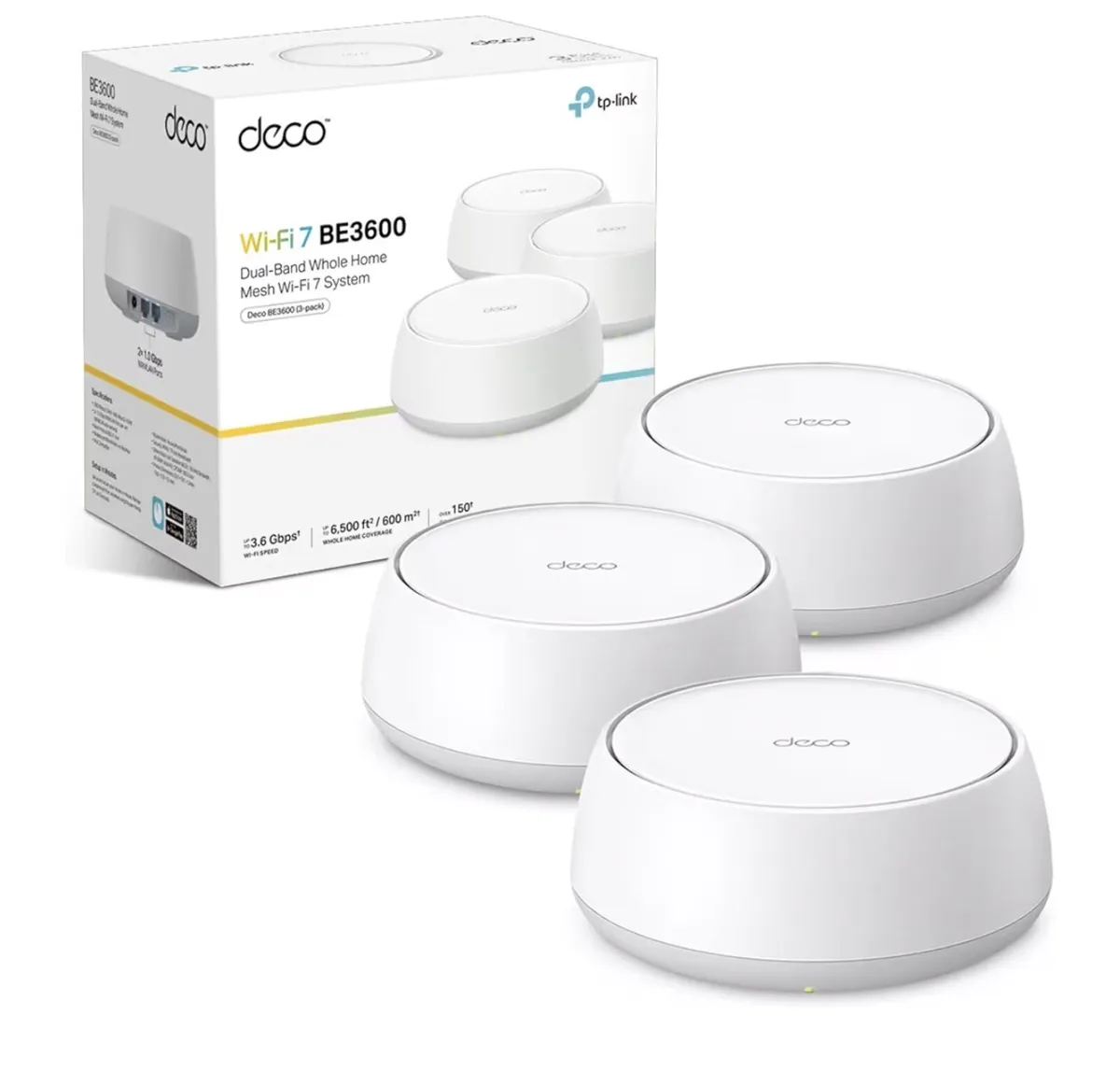 TP-Link Deco BE3600 (3 packs). - Image 1