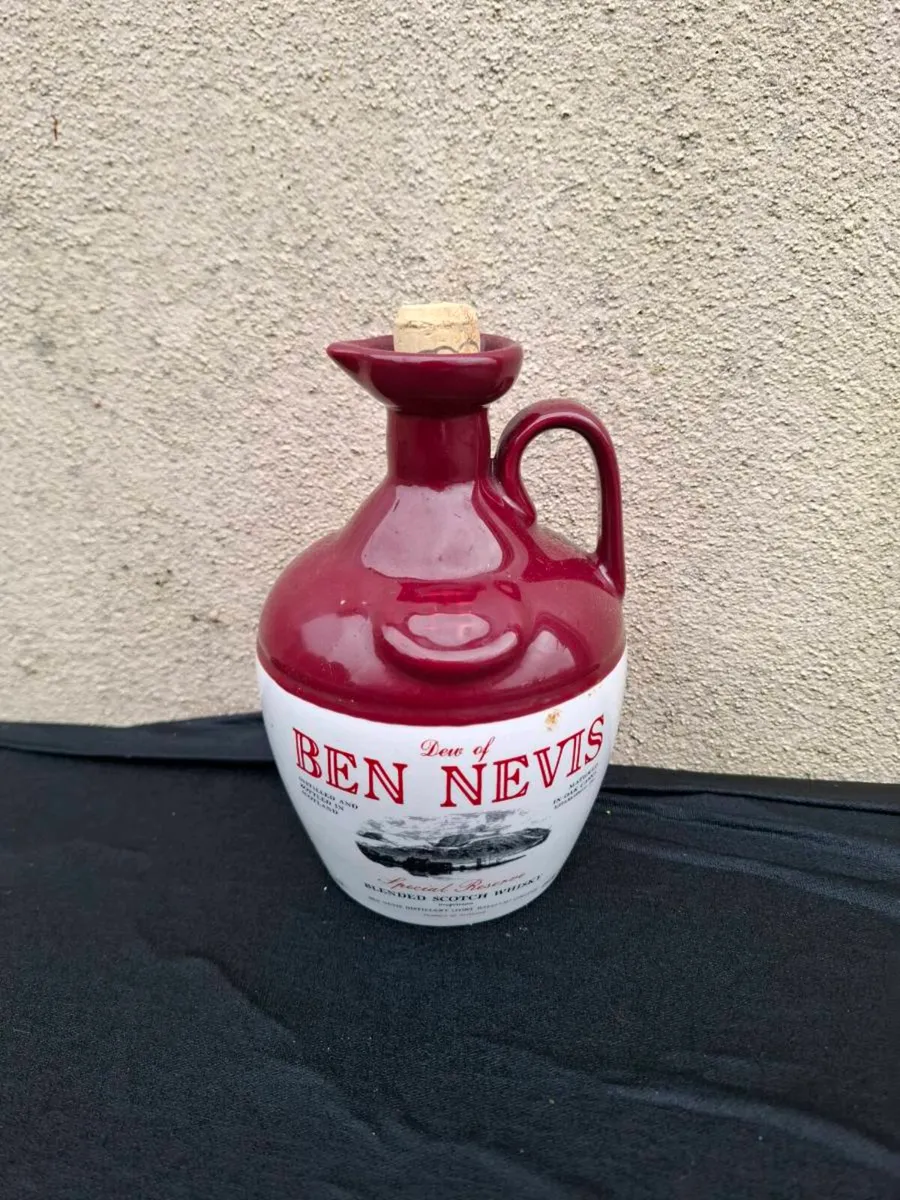 Ben nevis whiskey bottle