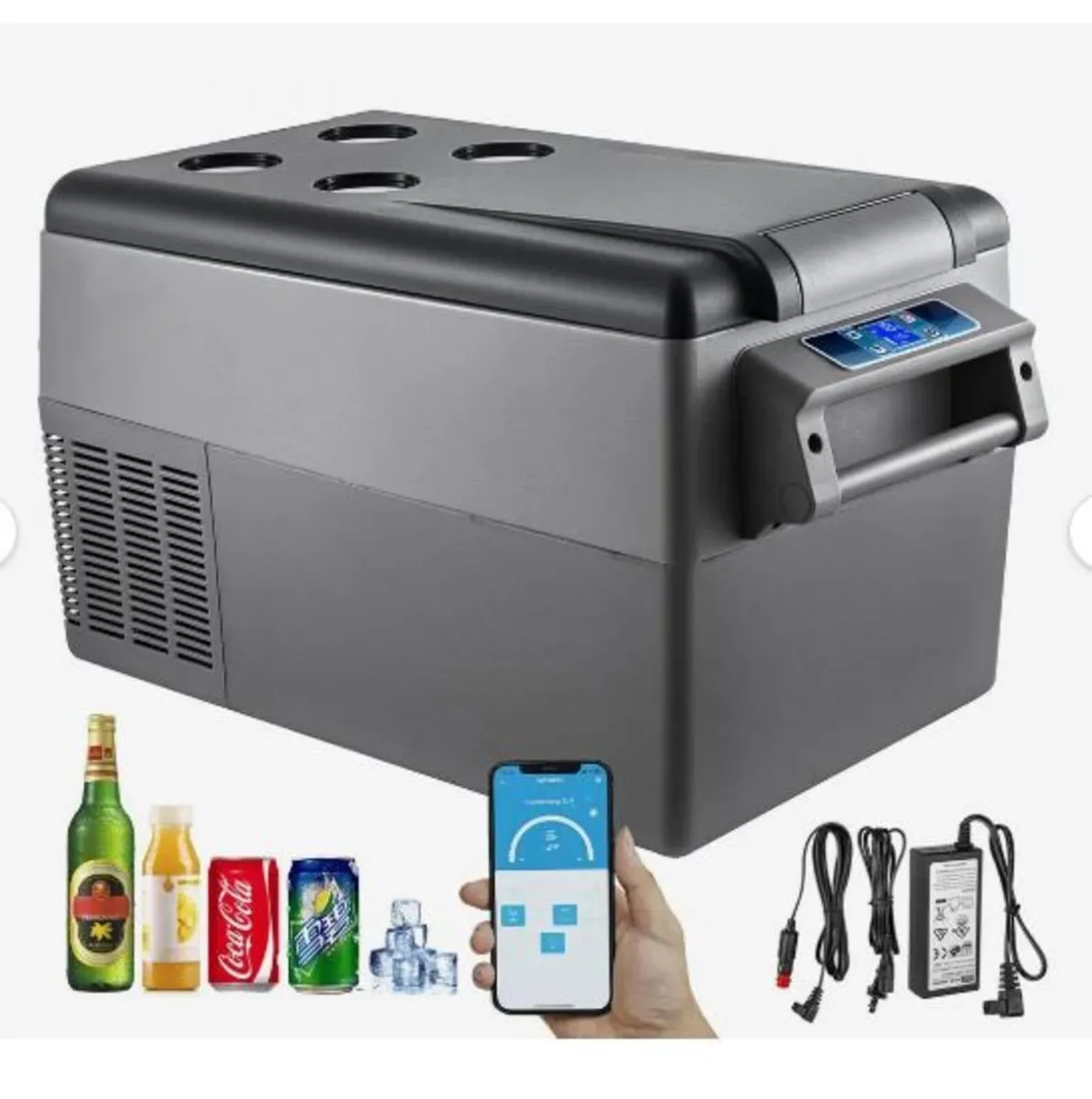 Car Refrigerator 35L Compressor Portable Small - Image 1