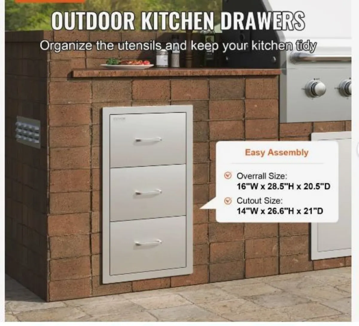 Outdoor Kitchen Drawers - Image 3
