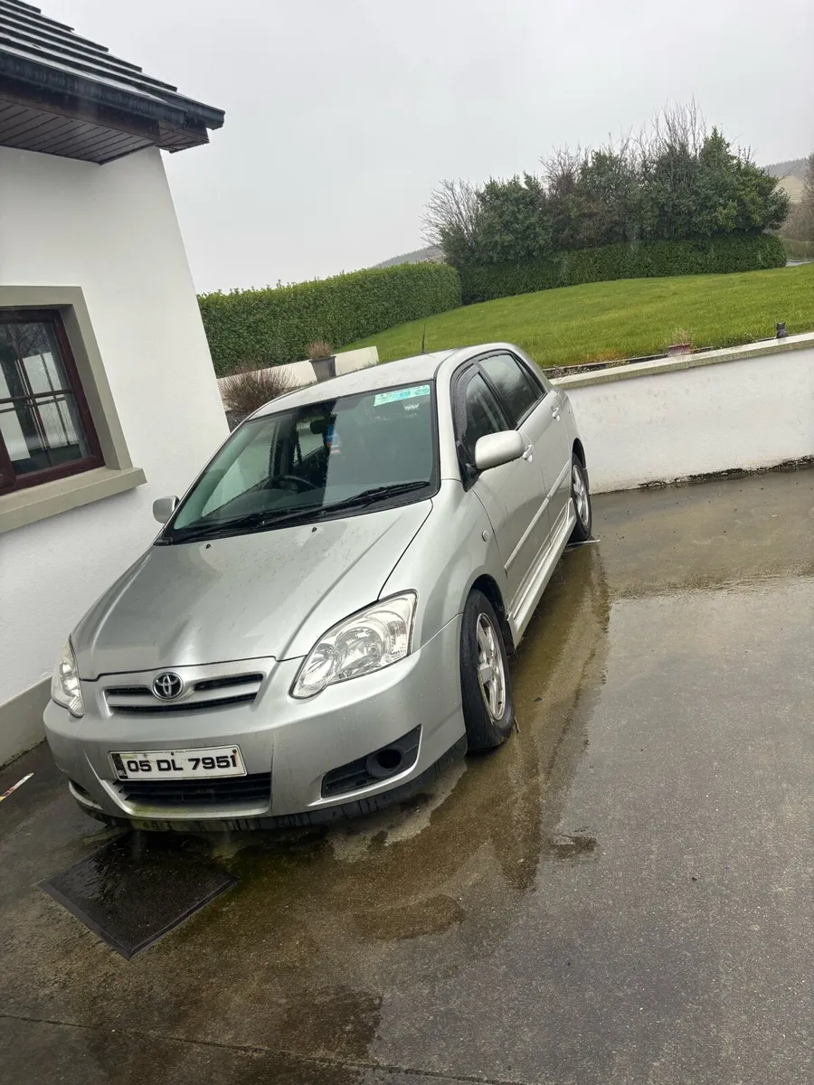 1.4 Corolla for breaking