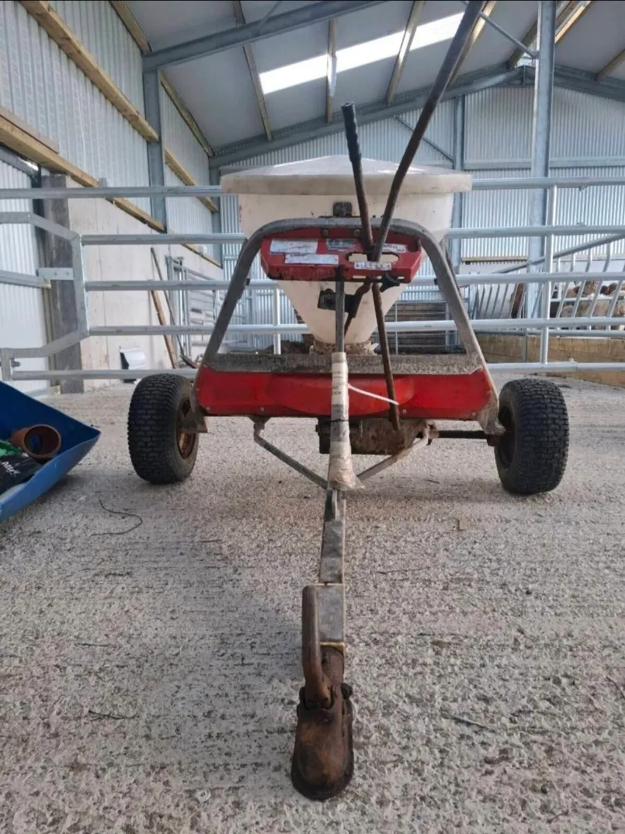 Logic Quad Atv Galvanised shaker fertilis spreader - Image 2