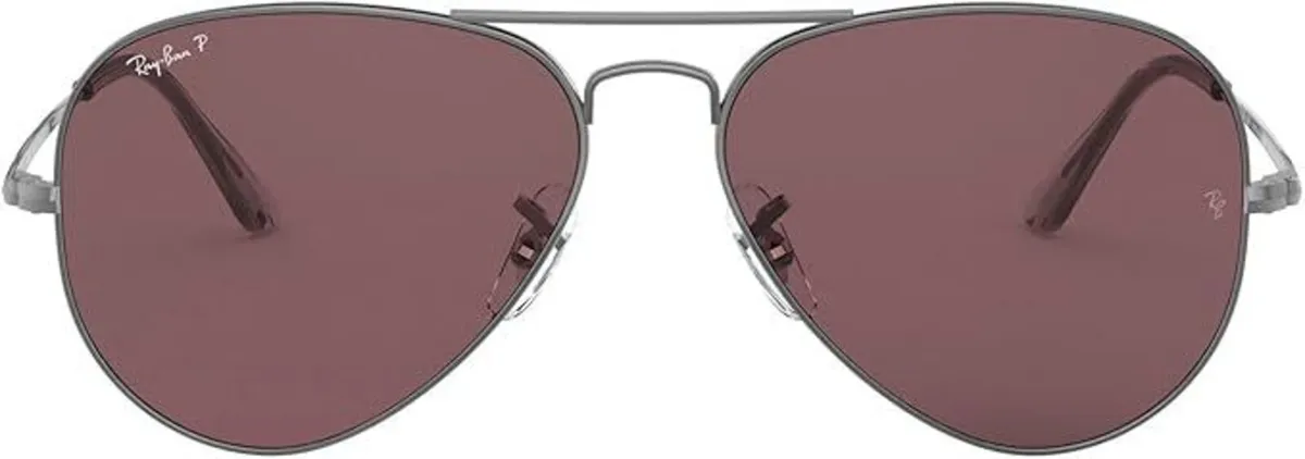 Ray Ban RB3689 Sunglasses Gunmetal Polarised 62mm - Image 3