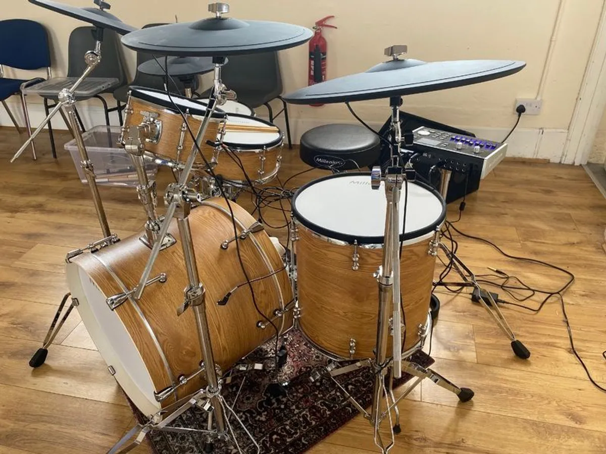 Electronic Drum Kit For Sale - Image 1