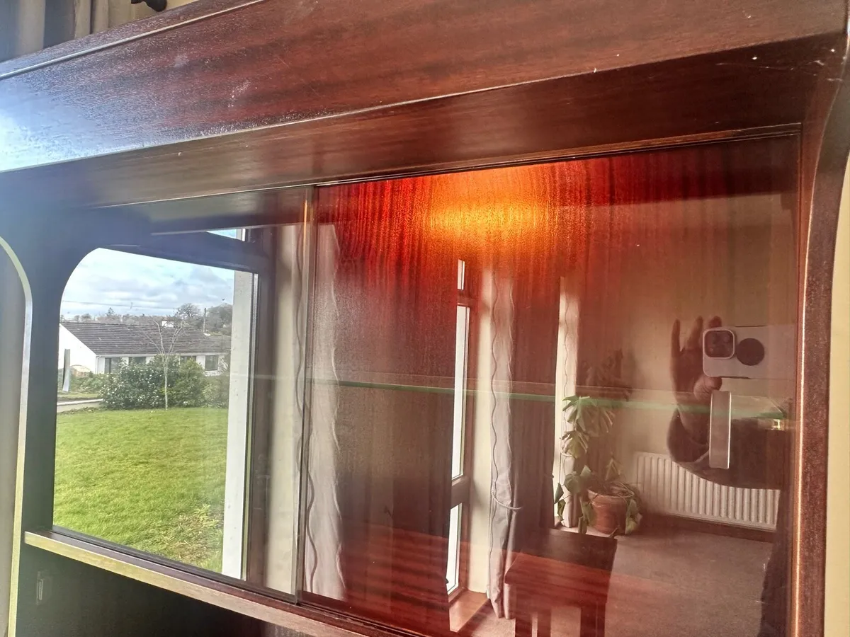Glass Drinks Cabinet - Image 3