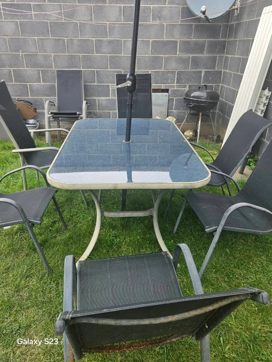 Garden table set - Image 2