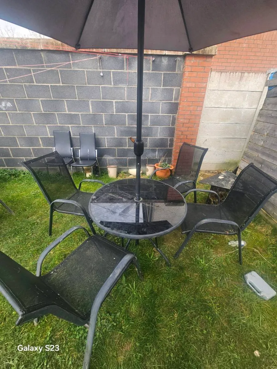 Garden table set - Image 2